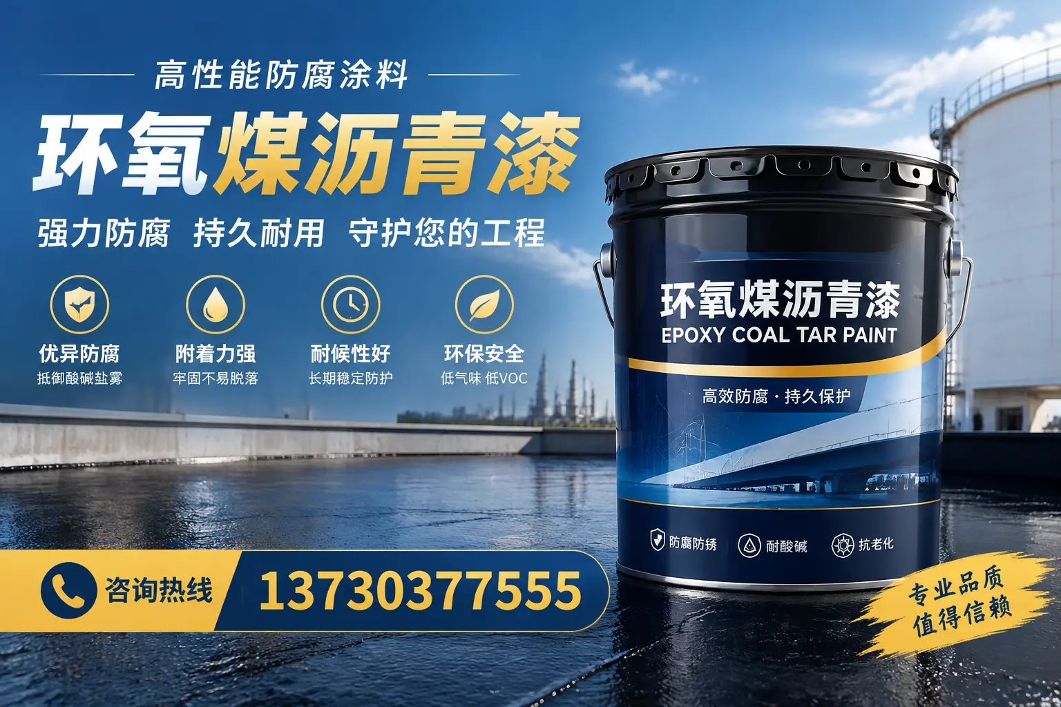 环氧煤沥青漆的耐久性分析,适合铜仁的使用场景